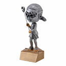 Pewter Bobble Series Lacrosse Resin Trophy - Anderson Trophy Co.
