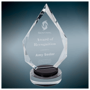 Premier Crystal Diamond Faceted Series Glass Award - AndersonTrophy.com