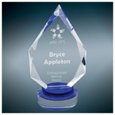 Premier Crystal Diamond Faceted Series Glass Award - AndersonTrophy.com