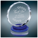 Premier Crystal Round Faceted Series Glass Award - AndersonTrophy.com