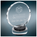 Premier Crystal Round Faceted Series Glass Award - AndersonTrophy.com
