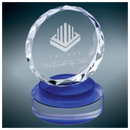 Premier Crystal Round Faceted Series Glass Award - AndersonTrophy.com