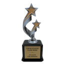 Premium Custom 2 Star Trophy - Type A6 Series 389680G - Anderson Trophy Co.