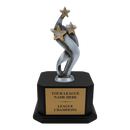 Premium Custom 3 Star Trophy - Type A5 Series 389670G - Anderson Trophy Co.
