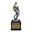 Premium Custom 3 Star Trophy - Type A6 Series 389670G - Anderson Trophy Co.