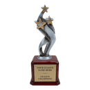 Premium Custom 3 Star Trophy - Type A6 Series 389670G - Anderson Trophy Co.