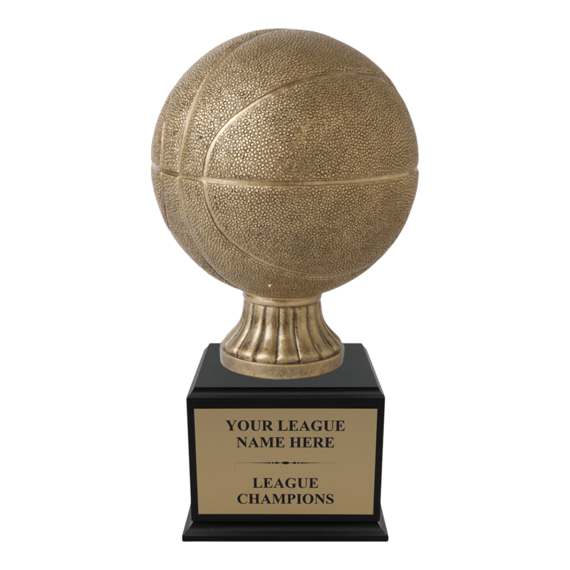 Premium Custom Basketball Trophy - Type A4 Series 3RA702AG - Anderson Trophy Co.