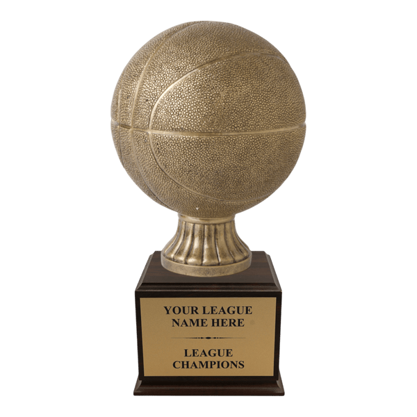 Premium Custom Basketball Trophy - Type A4 Series 3RA702AG - Anderson Trophy Co.