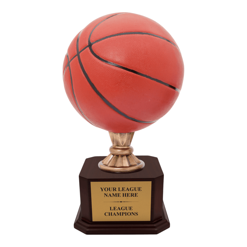 Premium Custom Basketball Trophy - Type A5 Series 2RG3X03 - Anderson Trophy Co.