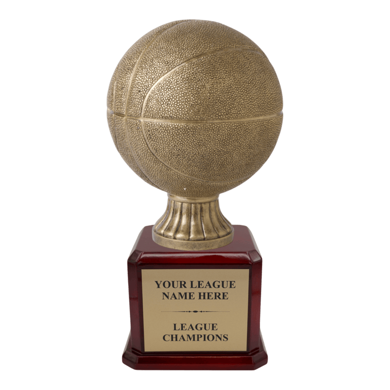 Premium Custom Basketball Trophy - Type A6 Series 3RA702AG - Anderson Trophy Co.