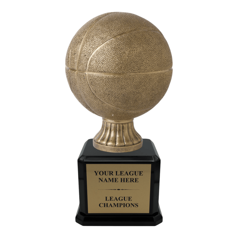 Premium Custom Basketball Trophy - Type A6 Series 3RA702AG - Anderson Trophy Co.