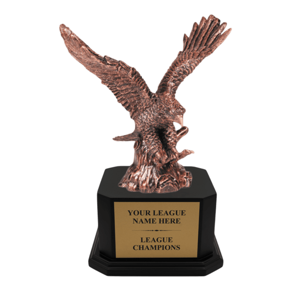 Premium Custom Bronze Eagle Trophy - Type A5 Series 1EGL21B - Anderson Trophy Co.