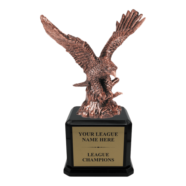 Premium Custom Bronze Eagle Trophy - Type A6 Series 1EGL21B - Anderson Trophy Co.