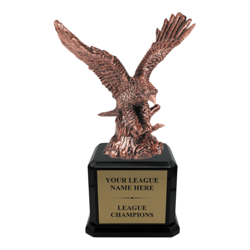 Premium Custom Bronze Eagle Trophy - Type A6 Series 1EGL21B - Anderson Trophy Co.