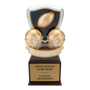 Premium Custom Football Trophy - Type A4 Series 352110GS - Anderson Trophy Co.