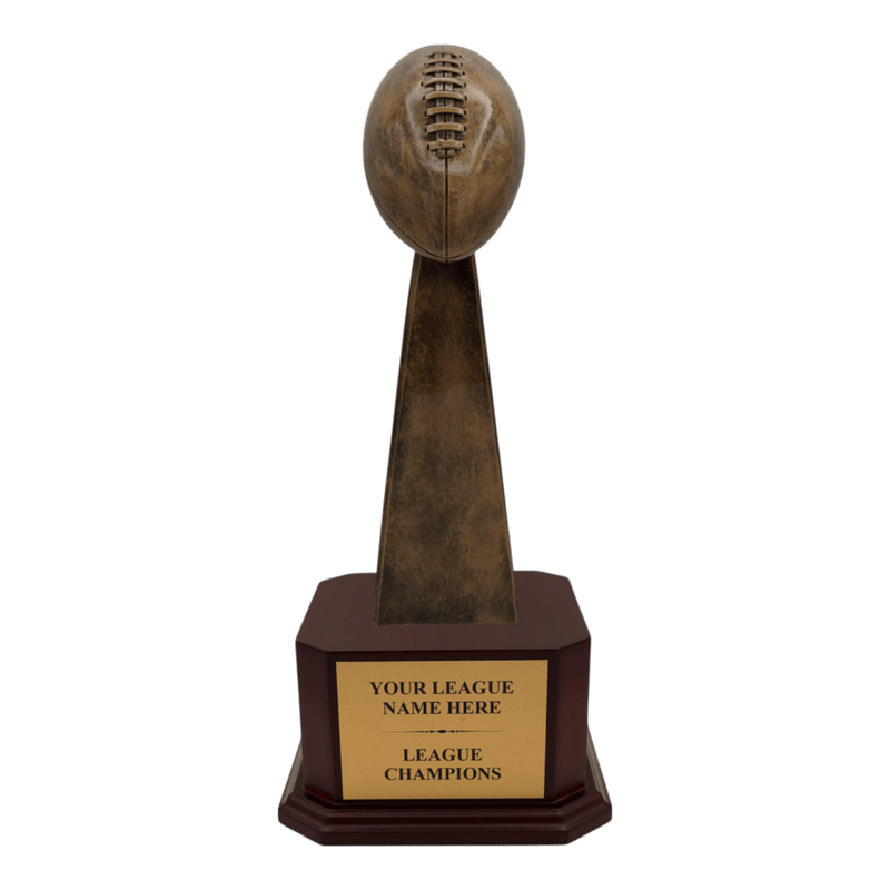 Premium Custom Football Trophy - Type A5 Series 2RF143 - Anderson Trophy Co.