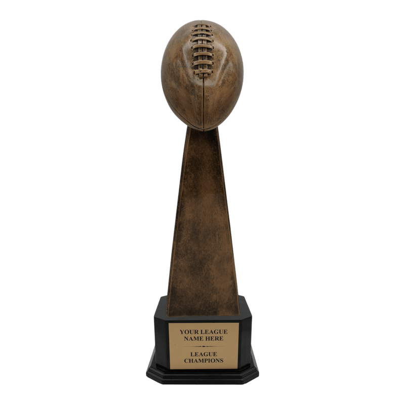 Premium Custom Football Trophy - Type A5 Series 2RF143 - Anderson Trophy Co.