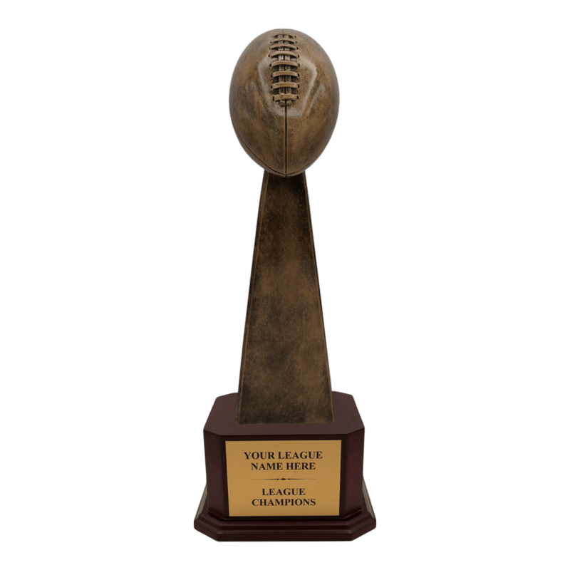 Premium Custom Football Trophy - Type A5 Series 2RF143 - Anderson Trophy Co.