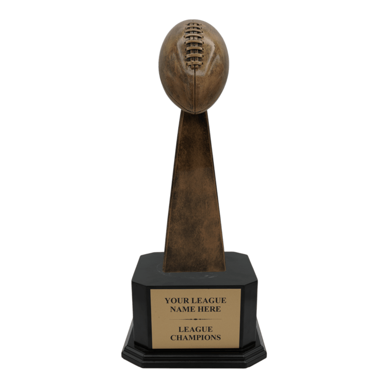 Premium Custom Football Trophy - Type A5 Series 2RF143 - Anderson Trophy Co.