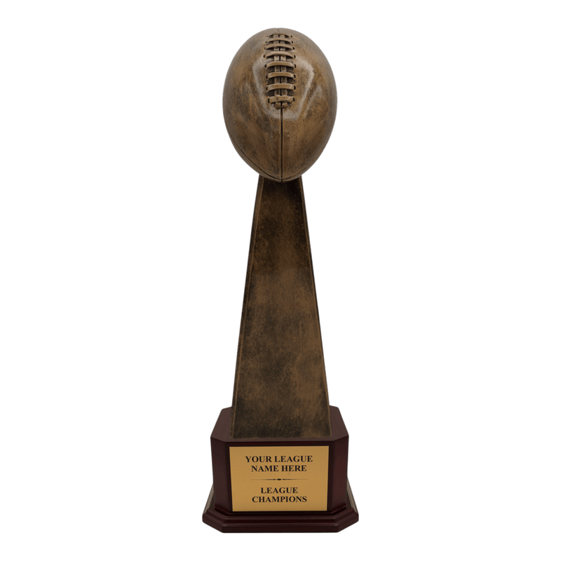 Premium Custom Football Trophy - Type A5 Series 2RF143 - Anderson Trophy Co.