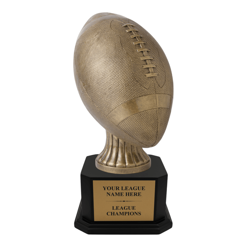 Premium Custom Football Trophy - Type A5 Series 3RA703AG - Anderson Trophy Co.