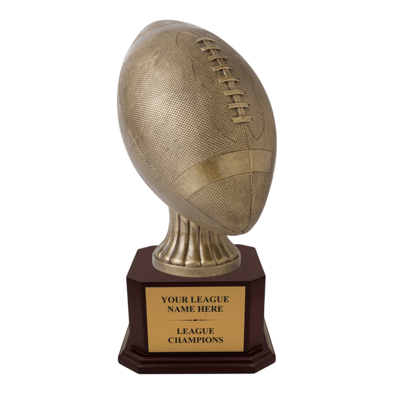 Premium Custom Football Trophy - Type A5 Series 3RA703AG - Anderson Trophy Co.