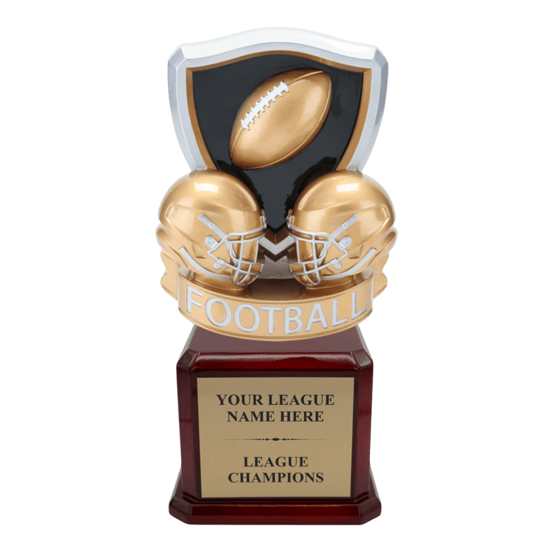 Premium Custom Football Trophy - Type A6 Series 352110GS - Anderson Trophy Co.