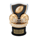Premium Custom Football Trophy - Type A9 Series 352110GS - Anderson Trophy Co.