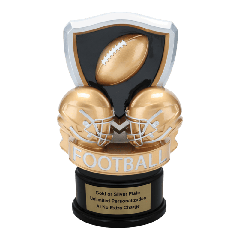 Premium Custom Football Trophy - Type A9 Series 352110GS - Anderson Trophy Co.