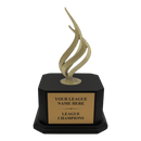 Premium Custom Gold Flame Trophy - Type A5 Series 349217G - Anderson Trophy Co.