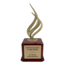 Premium Custom Gold Flame Trophy - Type A6 Series 349217G - Anderson Trophy Co.