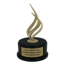 Premium Custom Gold Flame Trophy - Type A9 Series 349217G - Anderson Trophy Co.