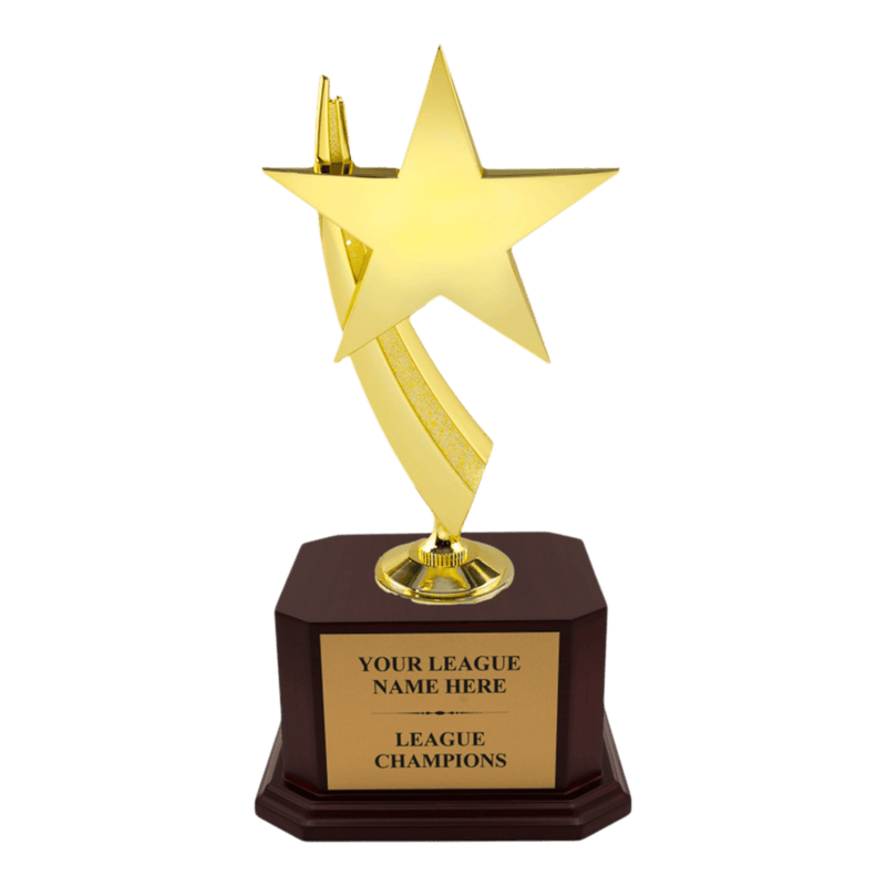 Premium Custom Gold Star Trophy - Type A5 Series 1ZX2040 - Anderson Trophy Co.