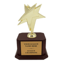 Premium Custom Gold Star Trophy - Type A5 Series 34955G - Anderson Trophy Co.