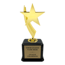 Premium Custom Gold Star Trophy - Type A6 Series 1ZX2040 - Anderson Trophy Co.