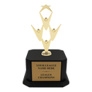 Premium Custom Gold Teamwork Trophy - Type A5 Series 34911G - Anderson Trophy Co.
