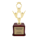 Premium Custom Gold Teamwork Trophy - Type A6 Series 34911G - Anderson Trophy Co.