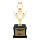 Premium Custom Gold Teamwork Trophy - Type A6 Series 34911G - Anderson Trophy Co.