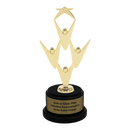 Premium Custom Gold Teamwork Trophy - Type A9 Series 34911G - Anderson Trophy Co.
