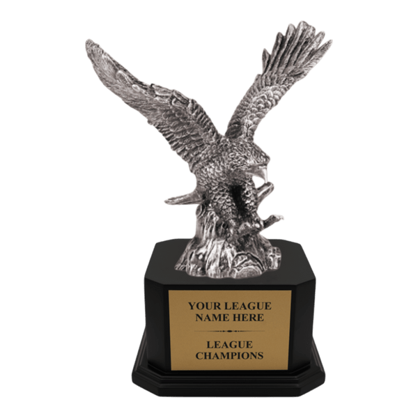 Premium Custom Silver Eagle Trophy - Type A5 Series 1EGL21S - Anderson Trophy Co.