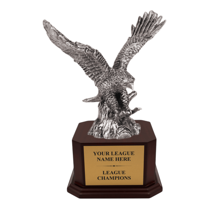 Premium Custom Silver Eagle Trophy - Type A5 Series 1EGL21S - Anderson Trophy Co.