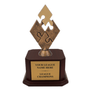 Premium Custom Teamwork Trophy - Type A5 Series 389655 - Anderson Trophy Co.