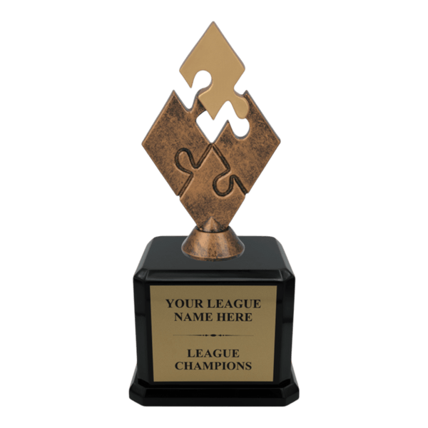 Premium Custom Teamwork Trophy - Type A6 Series 389655 - Anderson Trophy Co.