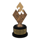 Premium Custom Teamwork Trophy - Type A9 Series 389655 - Anderson Trophy Co.