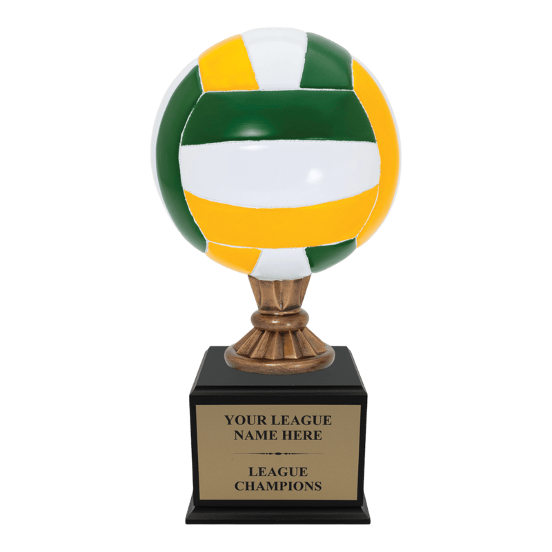 Premium Custom Volleyball Trophy - Type A4 Series 2RG3X17 - Anderson Trophy Co.