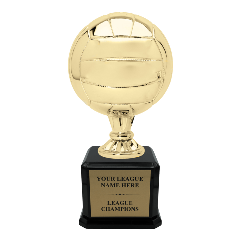 Premium Custom Volleyball Trophy - Type A6 Series 2RG3X17 - Anderson Trophy Co.