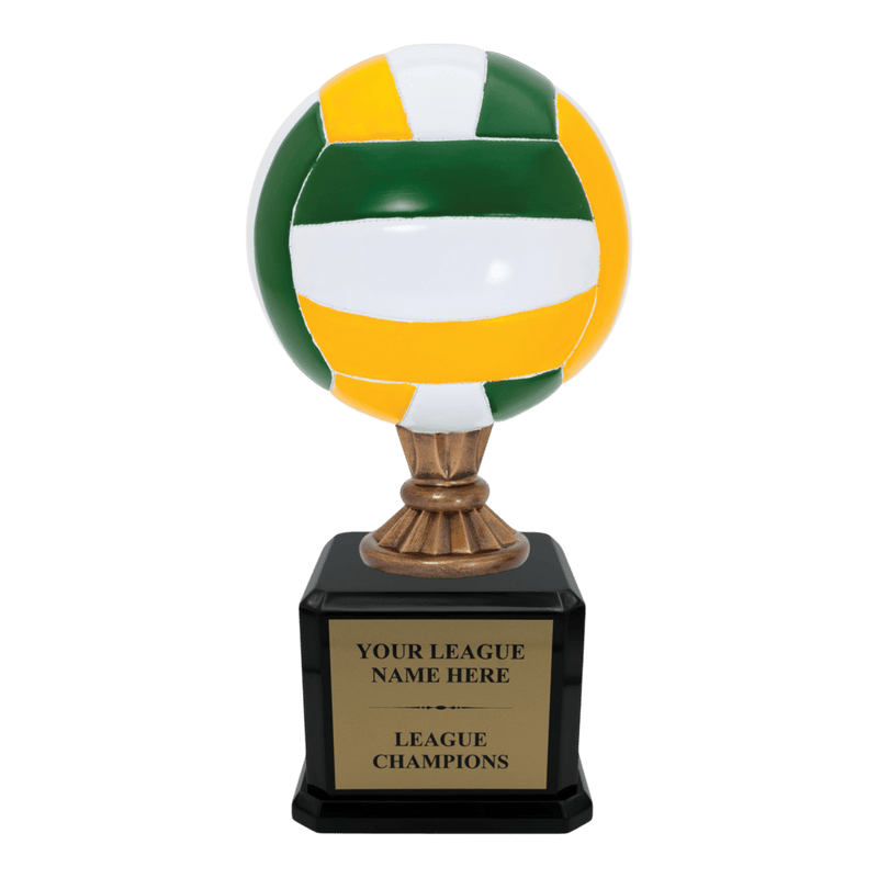 Premium Custom Volleyball Trophy - Type A6 Series 2RG3X17 - Anderson Trophy Co.