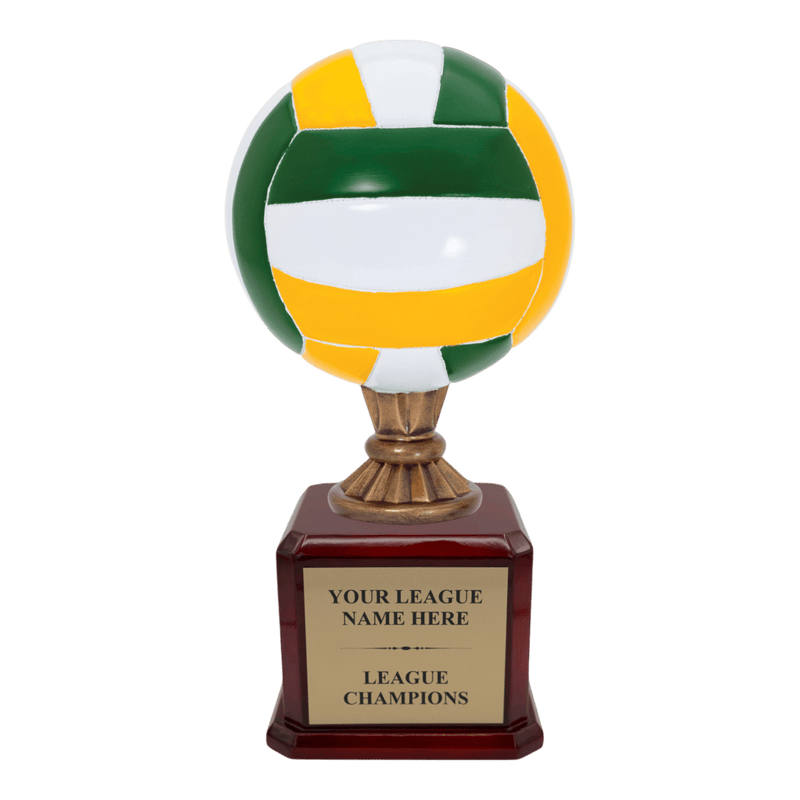 Premium Custom Volleyball Trophy - Type A6 Series 2RG3X17 - Anderson Trophy Co.