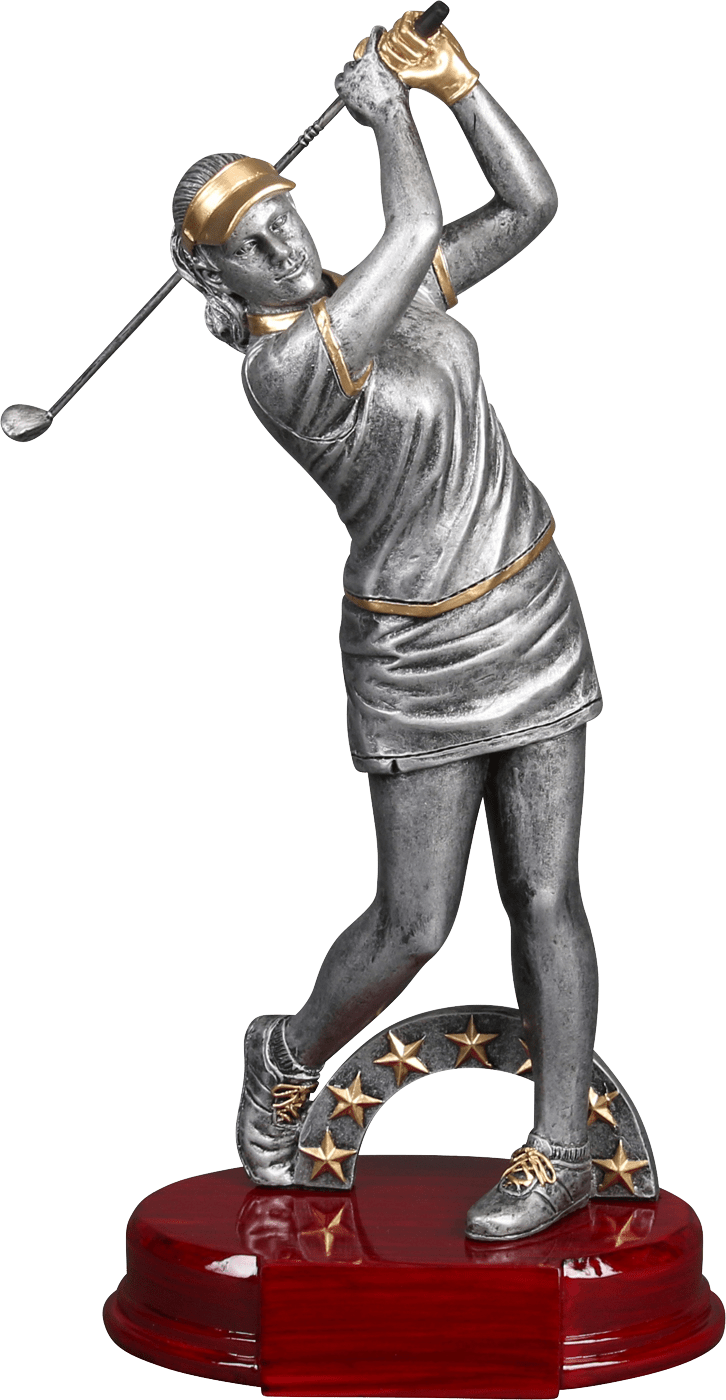 RFC Sport Series Modern Golfer Resin Trophy - Anderson Trophy Co.