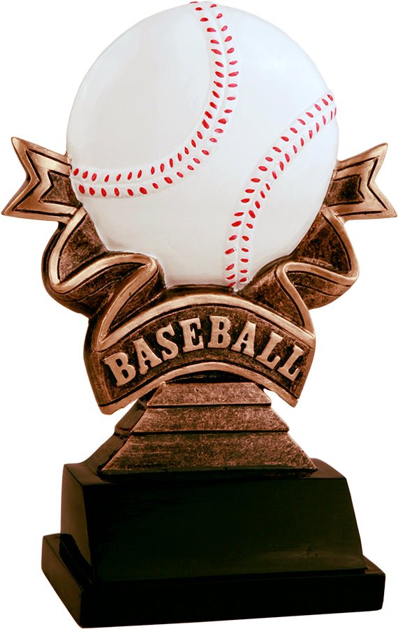 Ribbon Series Baseball Resin Trophy - Anderson Trophy Co.